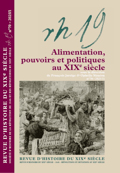 Arnaud Page, "La mesure de la faim. Les enquêtes nutritionnelles d’Edward Smith (Grande-Bretagne, années 1860)"